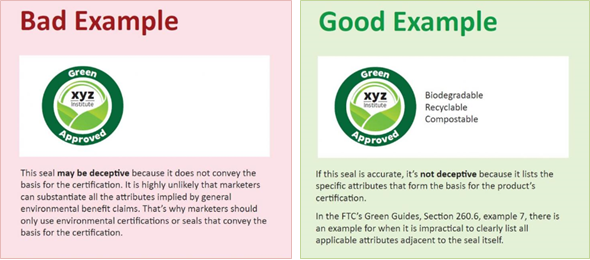 good and bad examples of seals of approval good and bad examples of seals of approval
